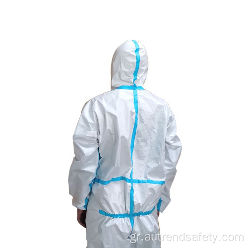 Προστατευτική στολή Χημική μίας χρήσης προστατευτική στολή